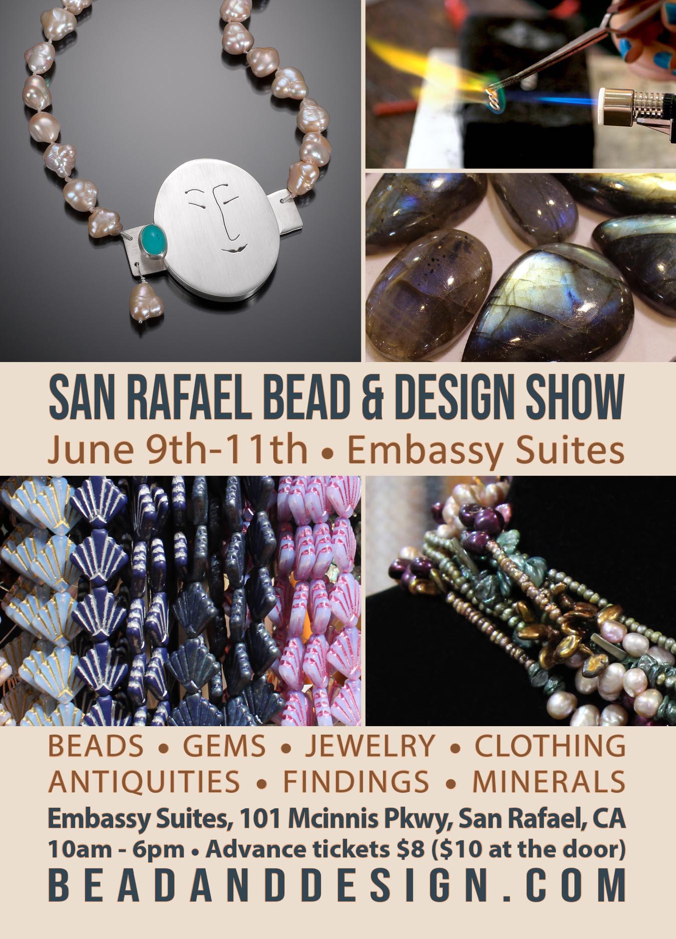 San Rafael Bead & Design show
