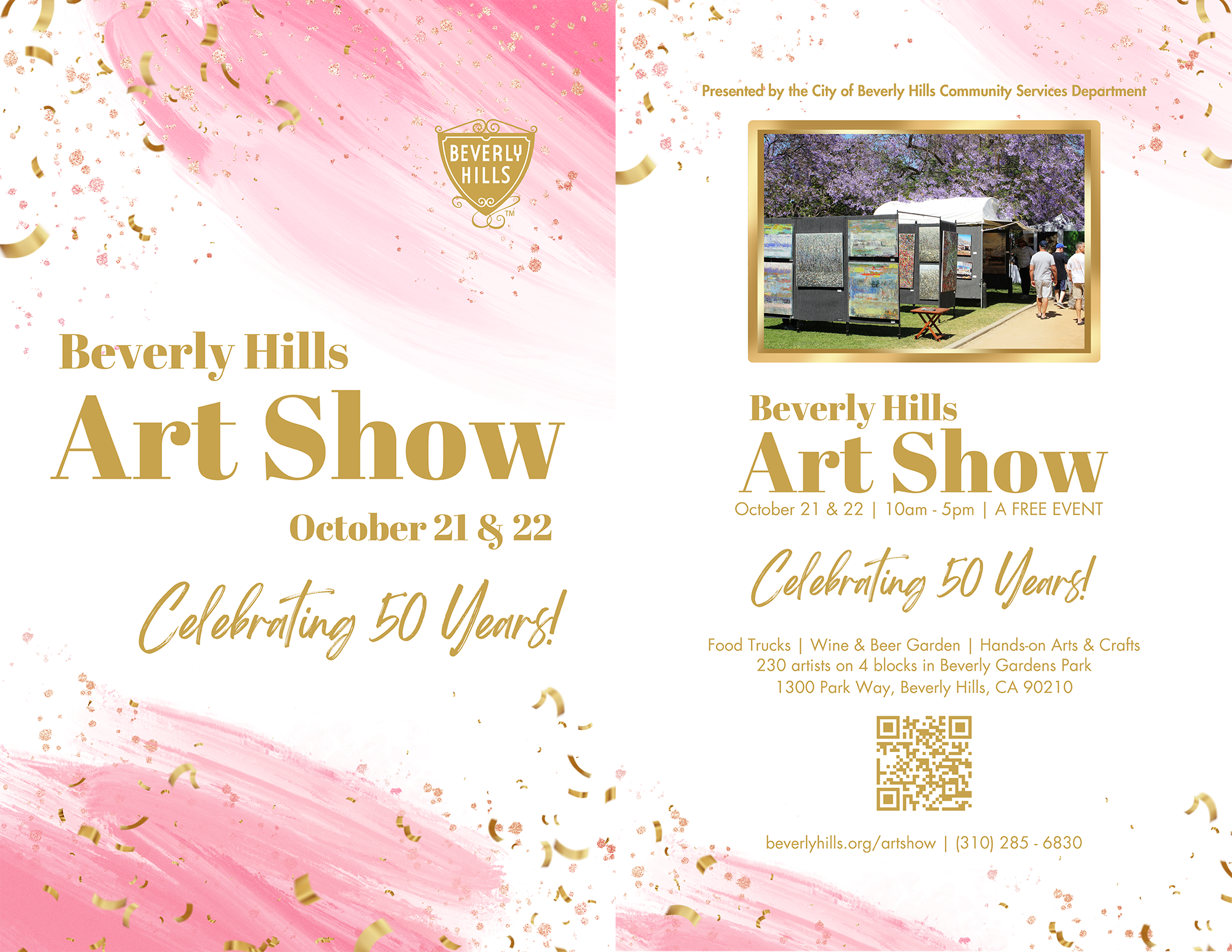 Beverly Hills Art Show Oct. 21-22. 23