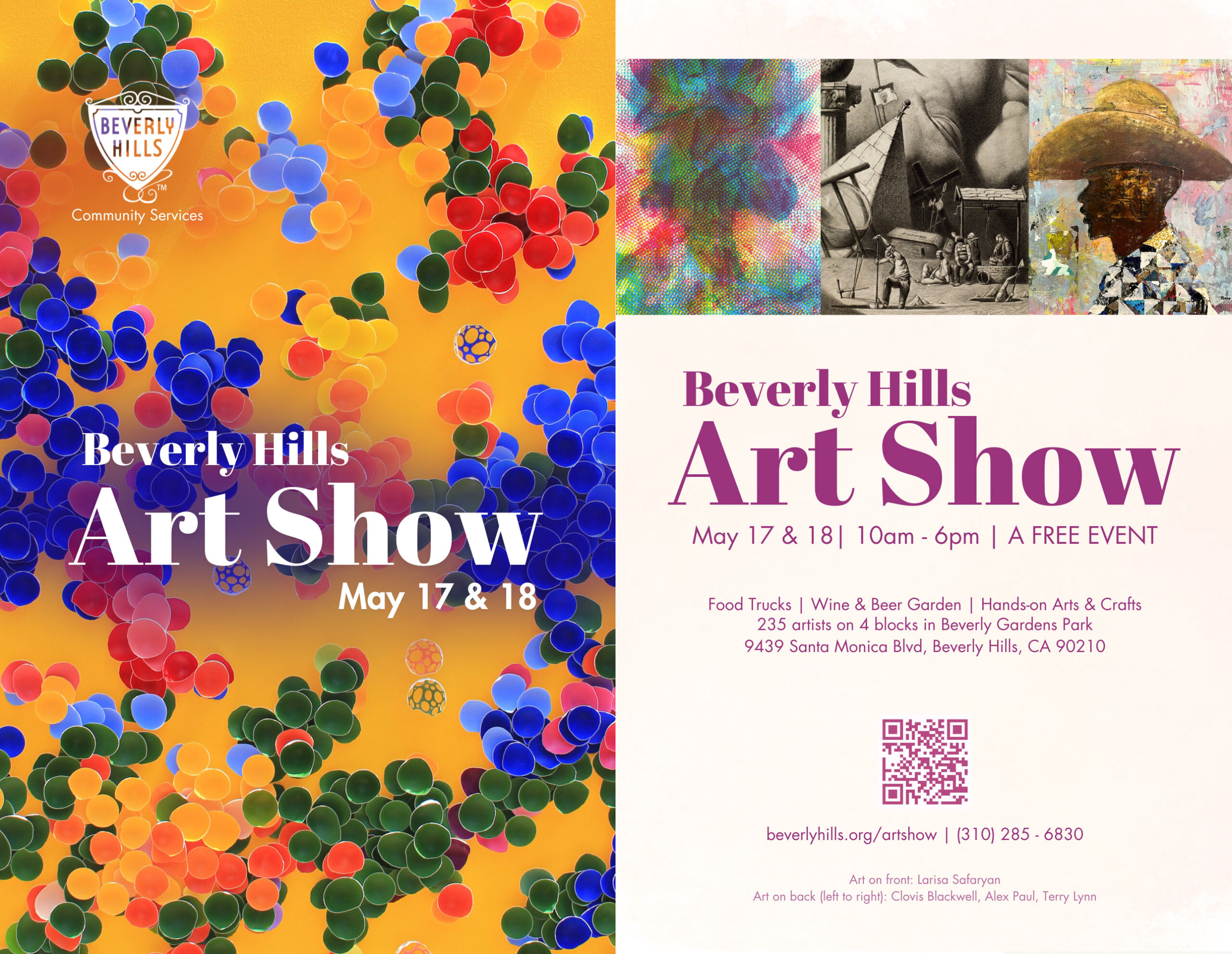 Beverly Hills Art Show May 17 &18 ,2025