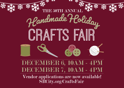 Handmade Holiday Crafts Fair Dec. 6&7,25